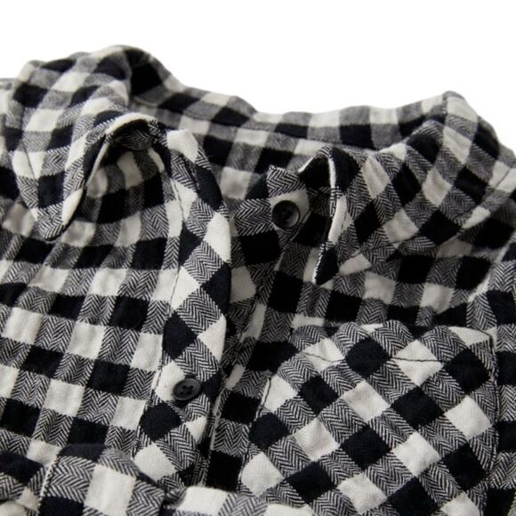 ZARA Kids | Black | TEXTURED GINGHAM DRESS - Picture 3 of 6